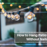 How to Hang Patio Lights Without Nails