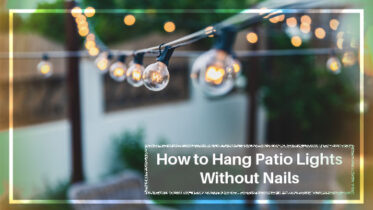 How to Hang Patio Lights Without Nails