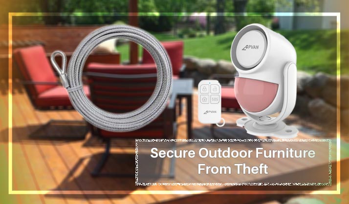 Secure Outdoor Furniture From Theft